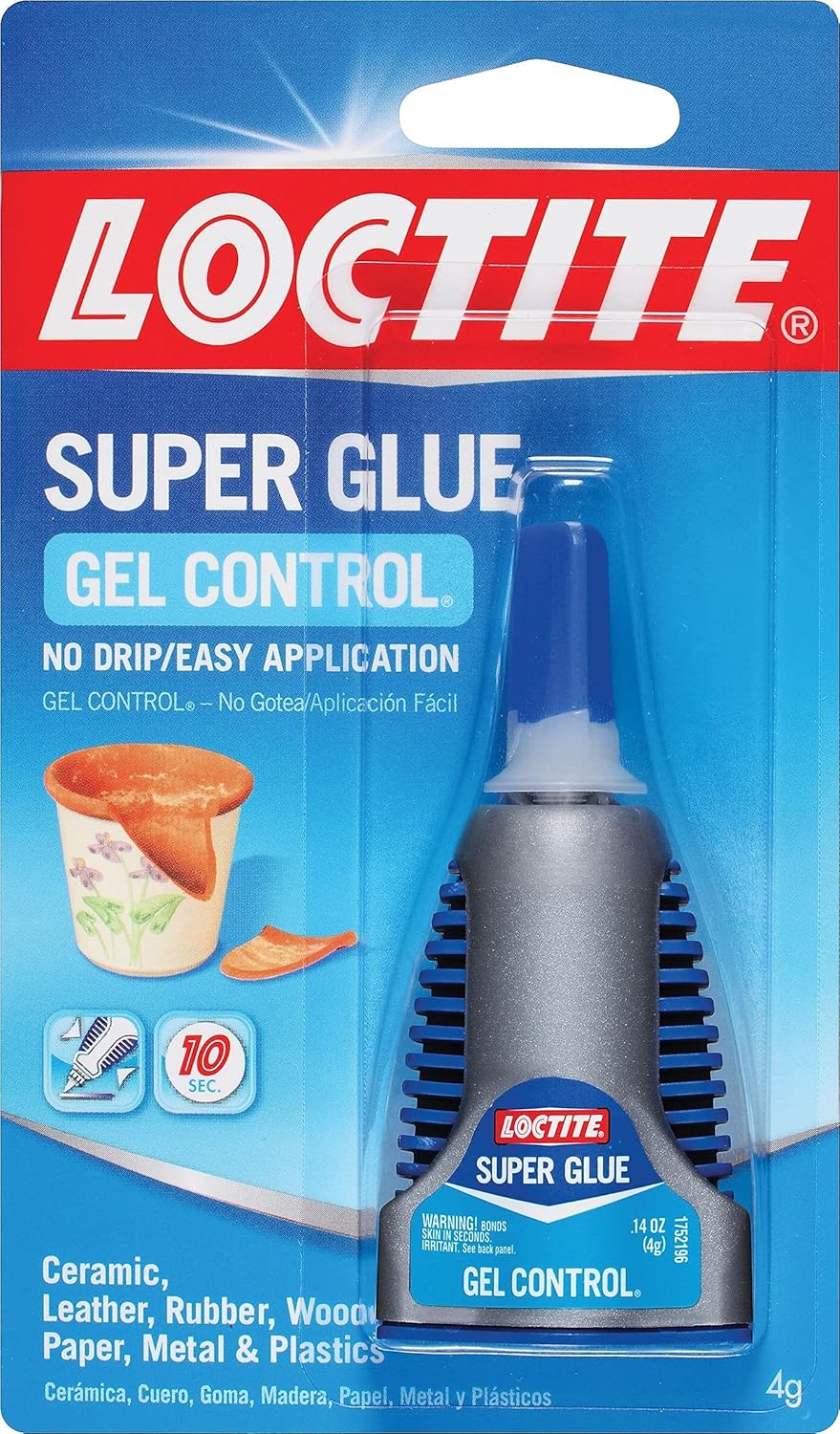 Loctite Super Glue Easy Squeeze Gel, .14 oz. (6 per case)