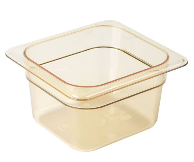 Cambro Microwavable 1/6th Hotel Pan 4" Deep (6 per case)
