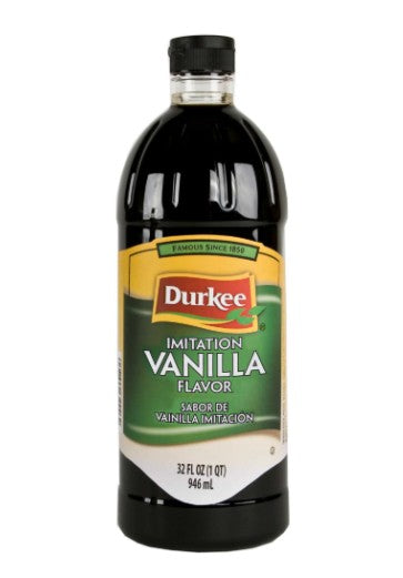 Durkee Vanilla Imitation, 32 oz. (6 per case)