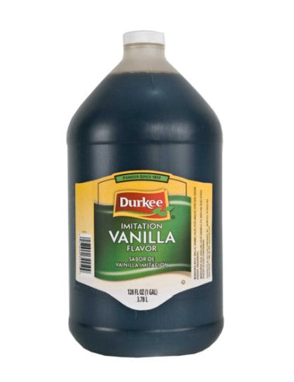 Durkee Vanilla Imitation Flavor, 128 oz. (4 per case)