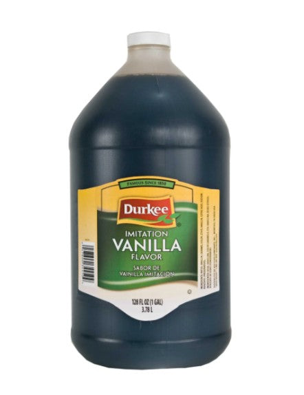 Durkee Vanilla Imitation Flavor, 128 oz. (4 per case)