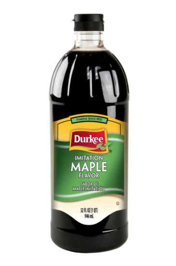 Durkee Imitation Maple Flavor, 32 oz. (6 per case)