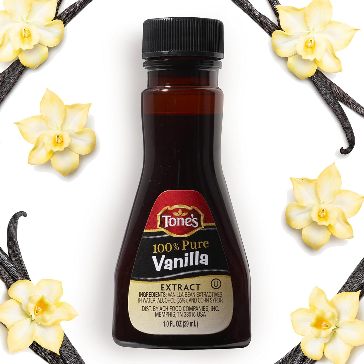 Tone's Pure Vanilla Extract, 1 oz. (144 per case)