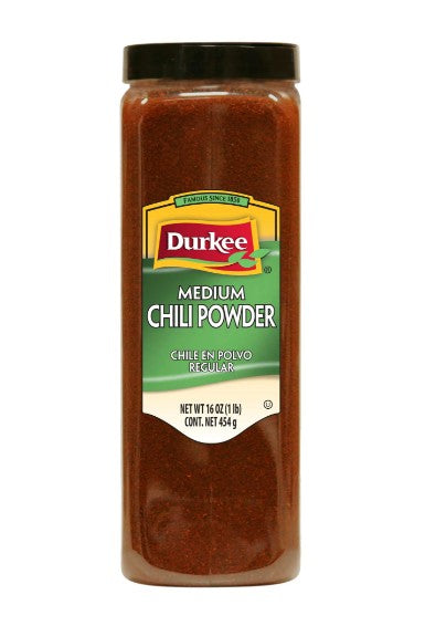 Durkee Medium Chili Powder, 16 oz.