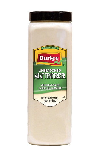 Durkee Unseasoned Meat Tenderizer, 34 oz. (6 per case)