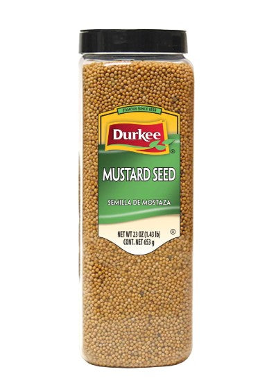 Durkee Whole Mustard Seed, 23 oz. (6 per case)