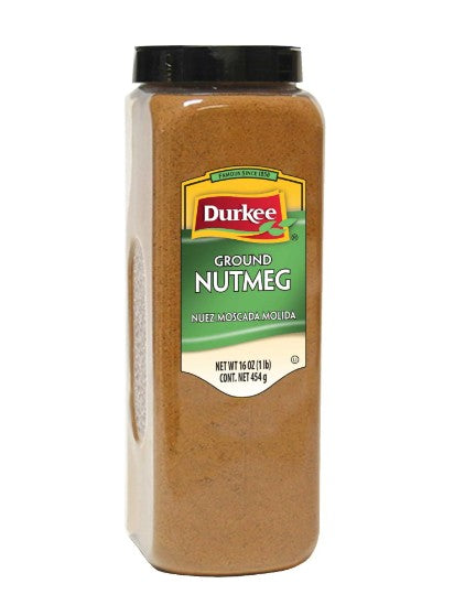 Durkee Ground Nutmeg, 16 oz. (6 per case)