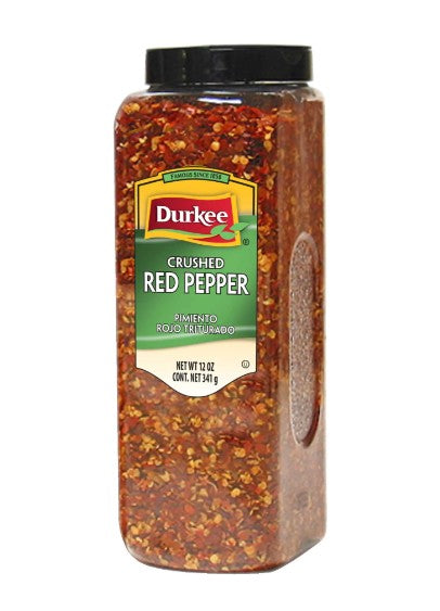 Durkee Crushed Red Pepper, 12 oz. (6 per case)