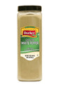 Durkee White Ground Pepper, 17 oz. (6 per case)