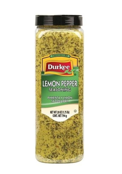 Durkee Lemon Pepper, 28 oz. (6 per case)