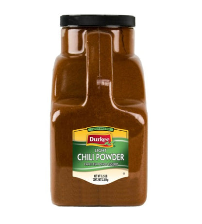 Durkee Light Chili Powder, 5.25 lbs (1 per case)