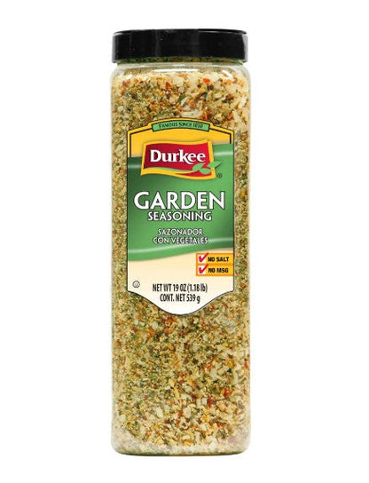 Durkee Garden Seasoning, Salt-Free, 19 oz.