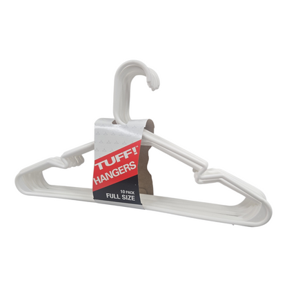 Classic Hangers TUFF! Tubular Hangars, 10 Pack (14 per case)