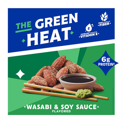 Blue Diamond Wasabi & Soy Almonds, 1.5 oz. (144 per case)