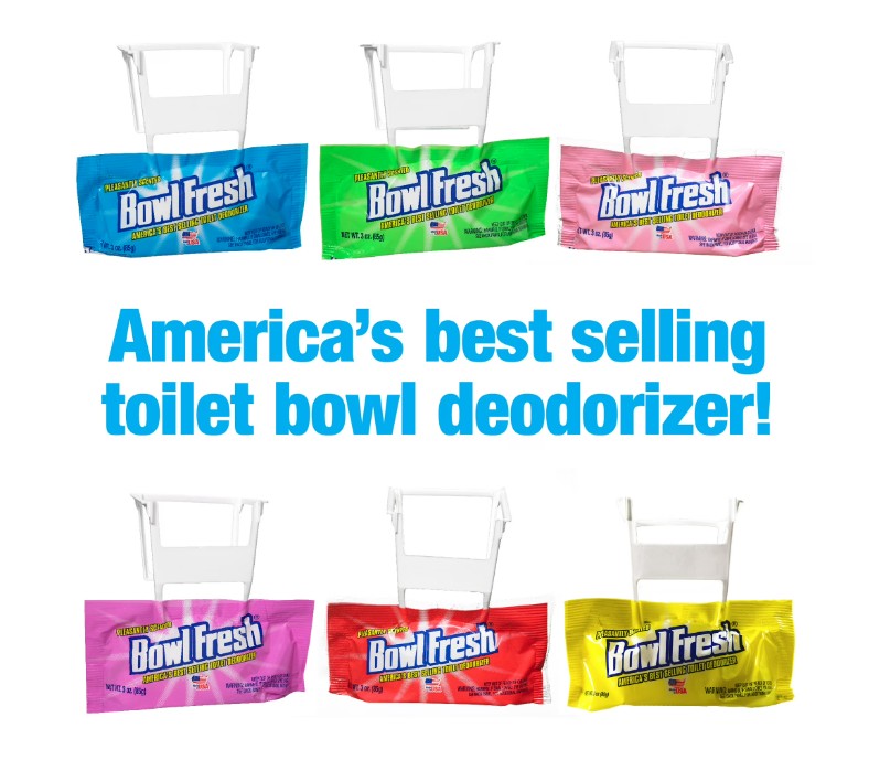 Bowl Fresh Toilet Bowl Deodorizer Hanger (30 per case)
