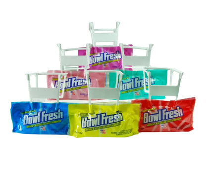 Bowl Fresh Toilet Bowl Deodorizer Hanger (30 per case)