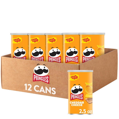Kellogg Pringles Cheddar Cheese, Large
