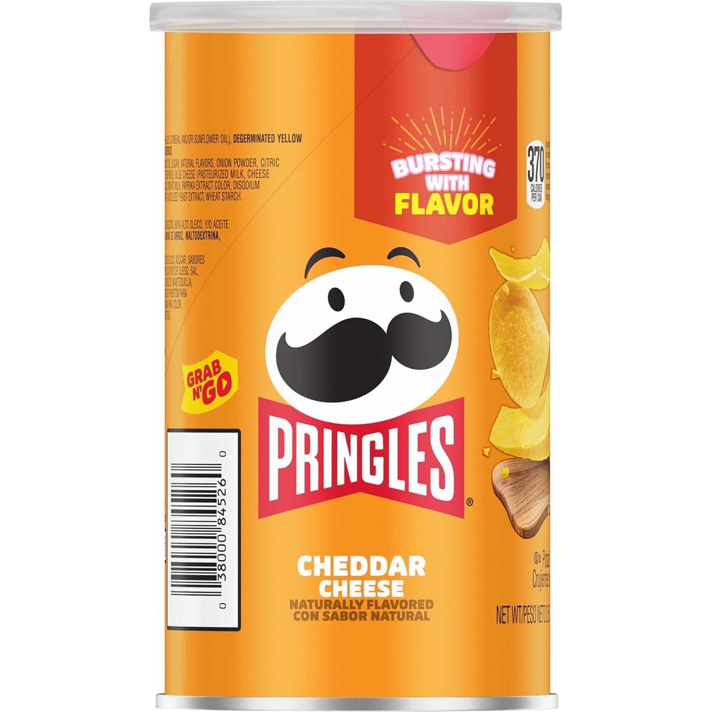 Kellogg Pringles Cheddar Cheese, Large