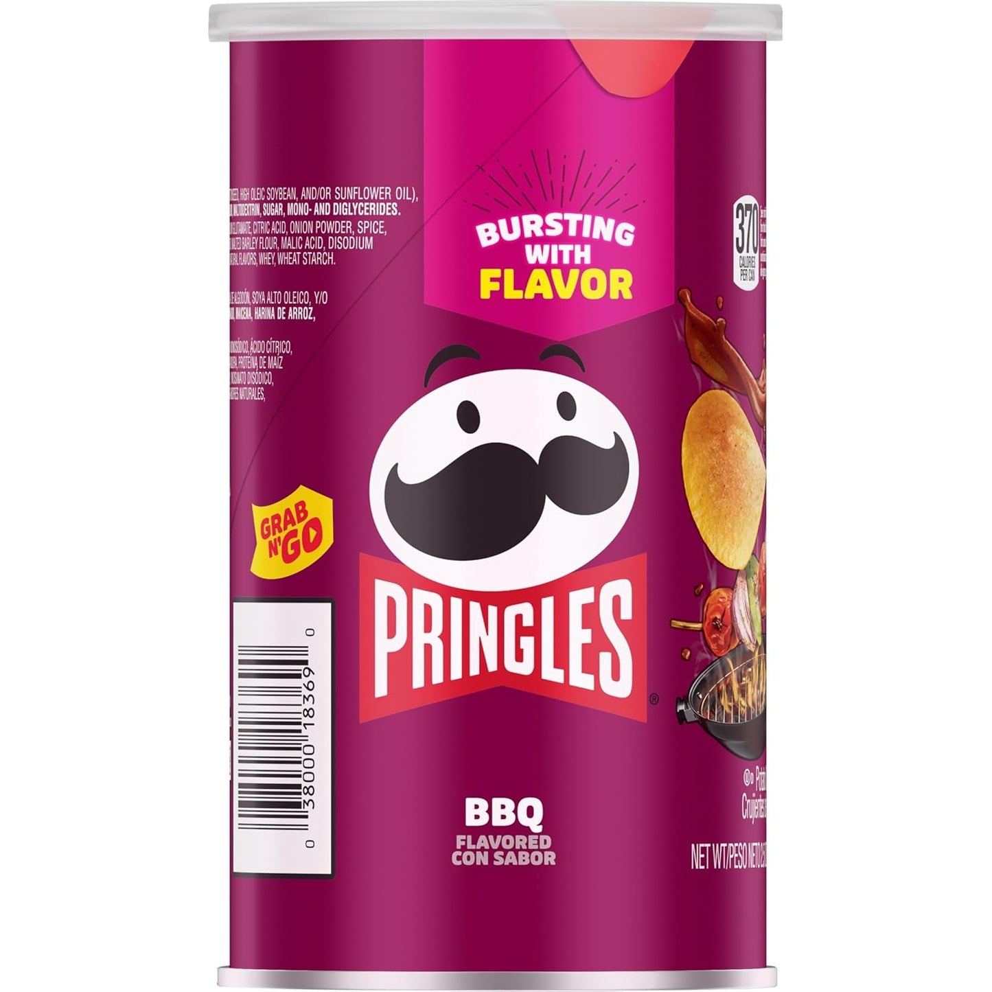 Kellogg Pringles BBQ, Large (Case of 12)