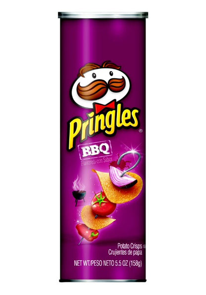 Kellogg's Pringles BBQ, Super Stack (14 per case)