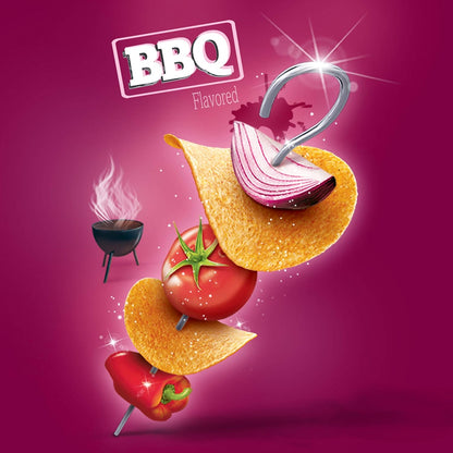 Kellogg's Pringles BBQ, Super Stack (14 per case)