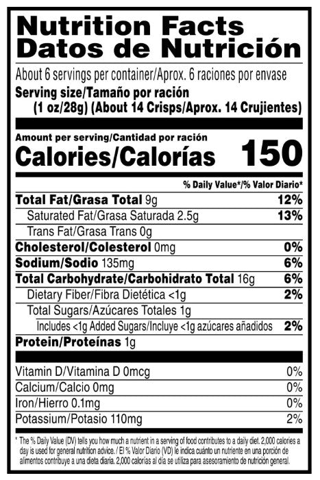 Kellogg's Pringles BBQ, Super Stack (14 per case)