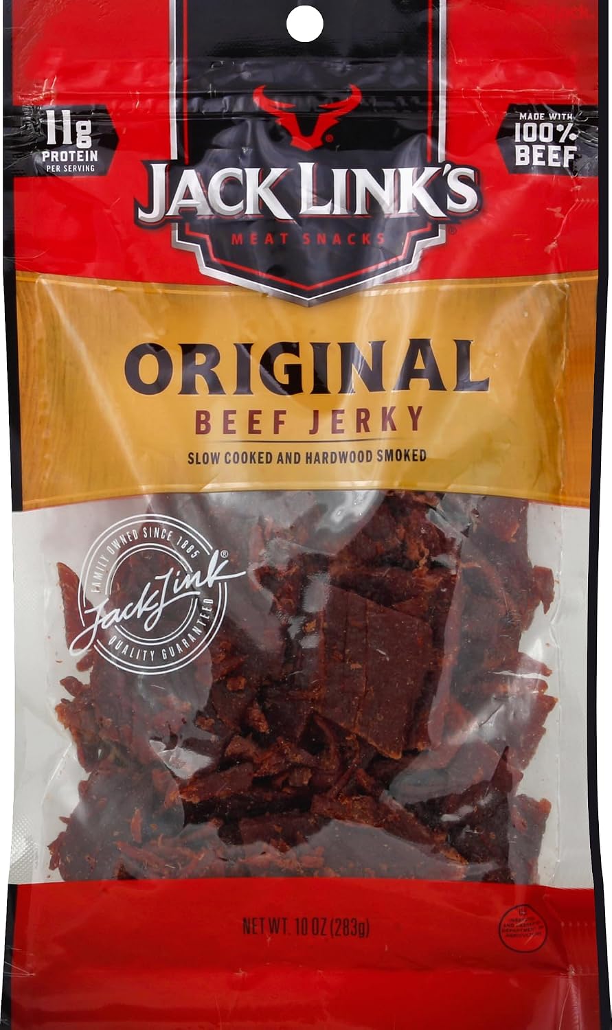 Jack Link's Original Beef Jerky, 10 oz. Bag (8 per case)