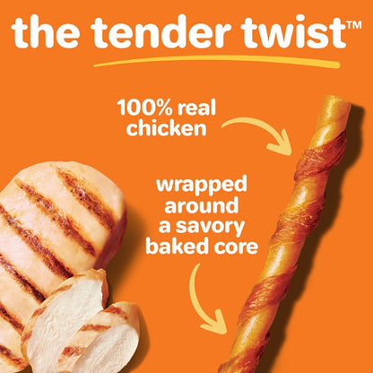 Hartz Oinkies Real Meaty Chews Tender Twists