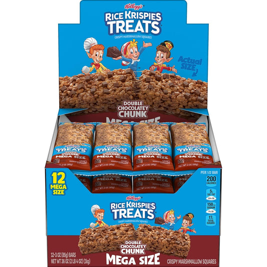 Kellogg's Rice Krispies Treat Double Chocolate Chunk Big Bar