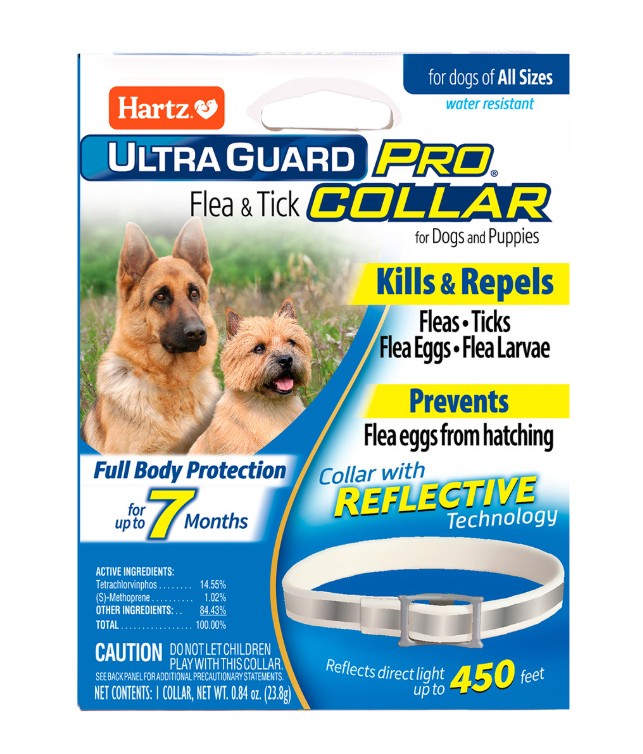 Hartz Ultraguard Pro Flea and Tick Collar for Dogs and Puppies (24 per case)