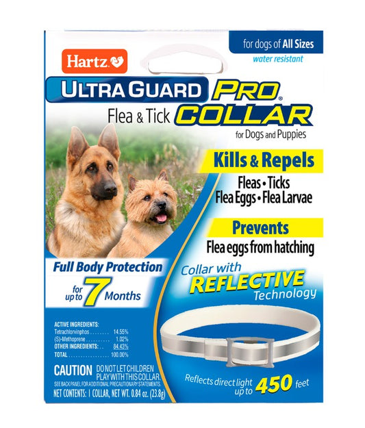 Hartz Ultraguard Pro Flea and Tick Collar for Dogs and Puppies