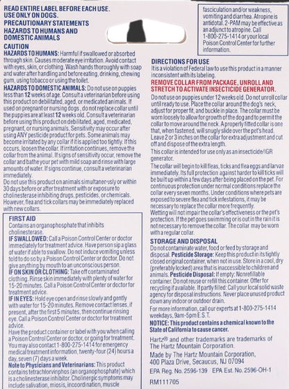 Hartz Ultraguard Pro Flea and Tick Collar for Dogs and Puppies (24 per case)