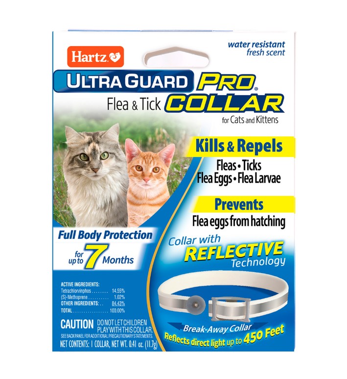 Hartz Ultraguard Pro Flea and Tick Collar for Cats and Kittens