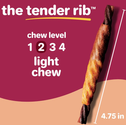 Hartz Oinkies Real Meaty Chews Tender Ribs