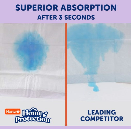 Hartz Home Protection Odor Eliminating Dog Pads - Lavendar Scent