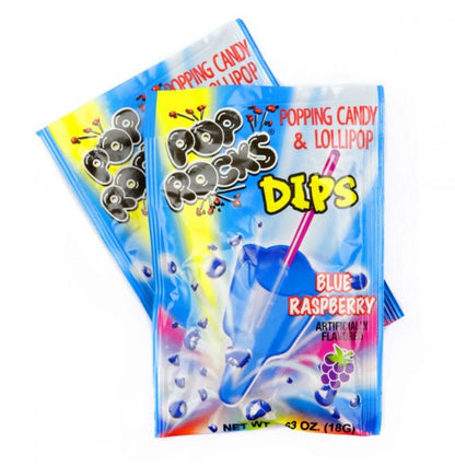 Pop Rocks Dips Blue Raspberry (216 per case)
