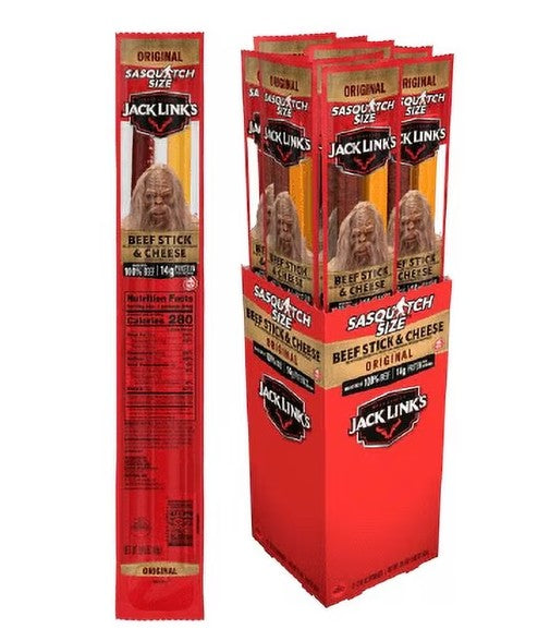 Jack Link's Original Beef & Cheese Stick, 2.45 oz. (72 per case)