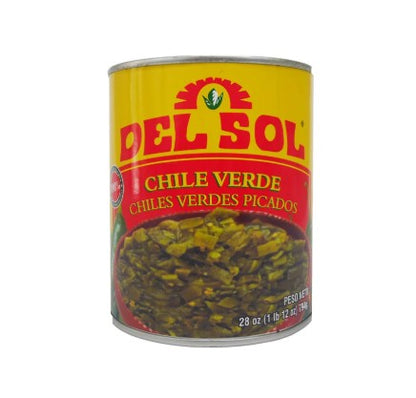 Del Sol Diced Green Chiles, 28 oz. can