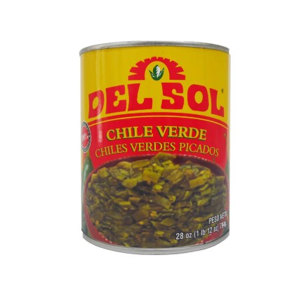 Del Sol Diced Green Chiles, 28 oz. can