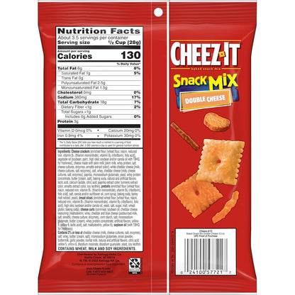 Keebler Cheez-It Snack Mix Double Cheese (6 per case)