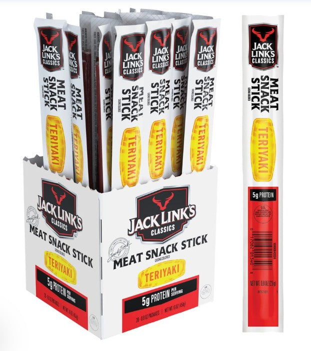 Jack Link's Teriyaki Sticks, 0.8 oz. (120 per case)