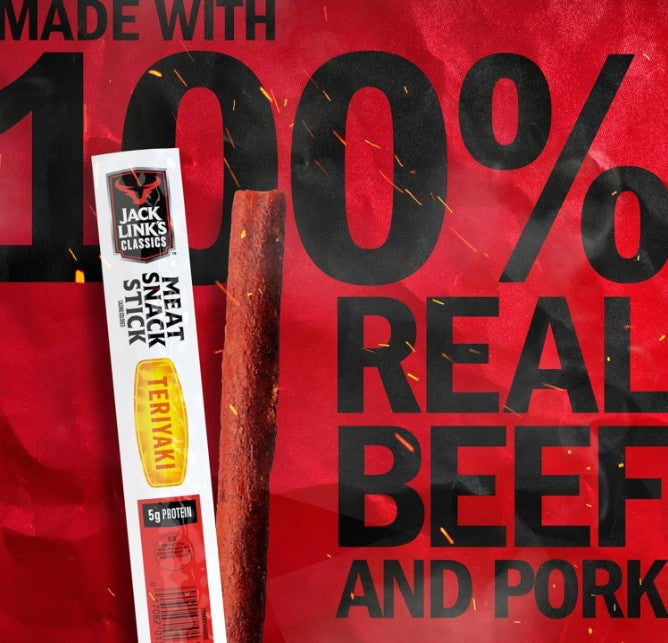 Jack Link's Teriyaki Sticks, 0.8 oz. (120 per case)