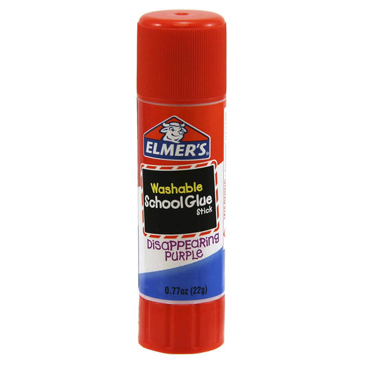 Elmer's Disappearing Purple Glue Stick, .77 oz. (48 per case)