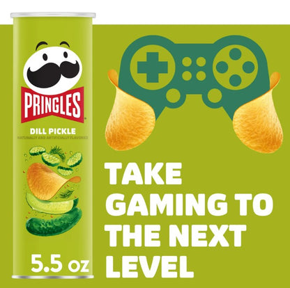 Kellogg's Pringles Dill Pickle, Super Stack (14 per case)
