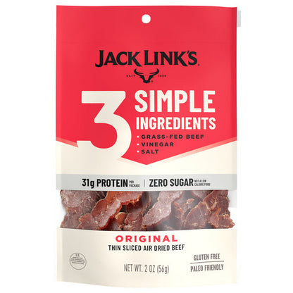 Jack Link's JL3 Original Air Dried Steak Strips, 2 oz. (8 per case)