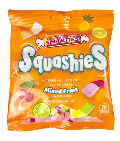 Smarties Squashies Mixed Fruit, 5 oz. Bag (12 per case)