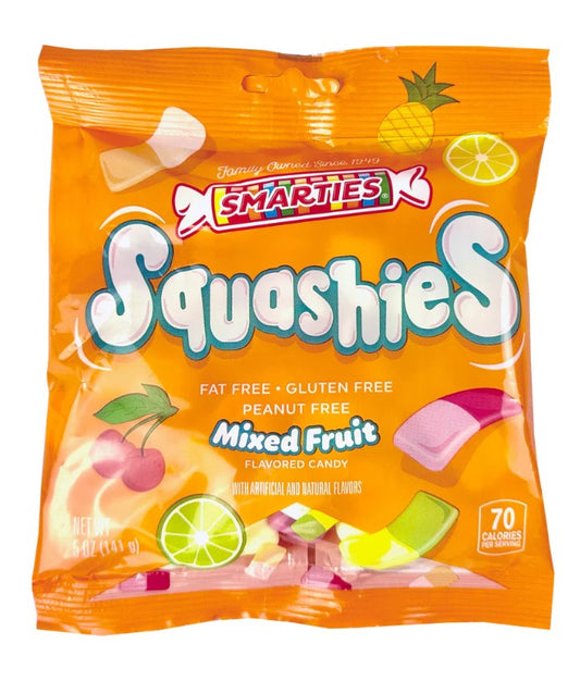 Smarties Squashies Mixed Fruit, 5 oz. Bag (12 per case)