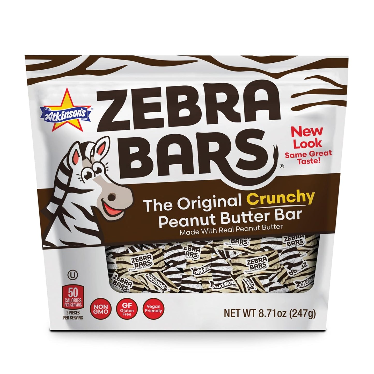 Atkinson's Peanut Butter Bars, 8.71 oz. bag (6 per case)