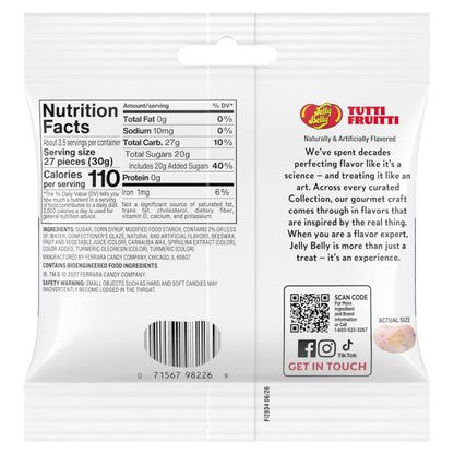 Jelly Belly Tutti-Fruitti Jelly Beans, 3.5 oz. (12 per case)