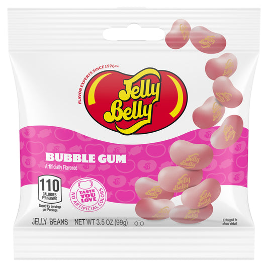 Jelly Belly Bubble Gum Jelly Beans, 3.5 oz. (12 per case)